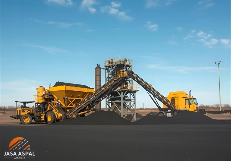 cara menghitung kebutuhan aspal jalan