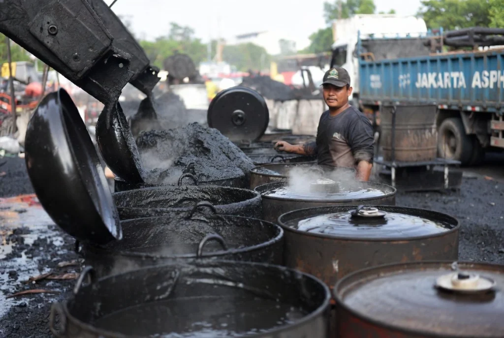 harga aspal cair per drum